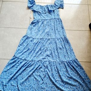 Premier Amour | Off shoulder maxi dress size 12